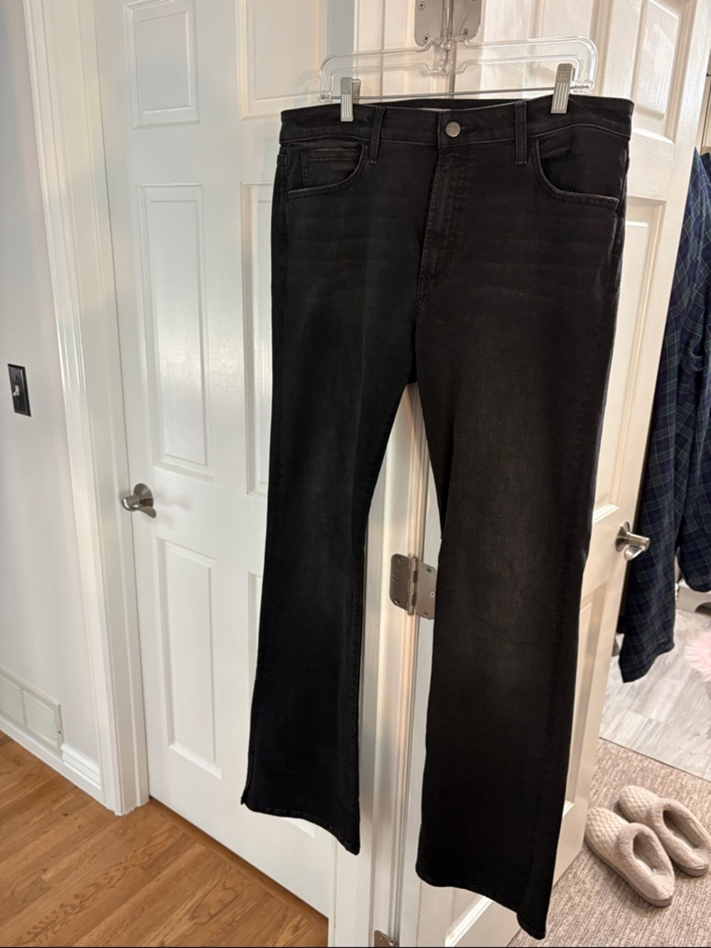 Joe's Jeans Black Flare Denim